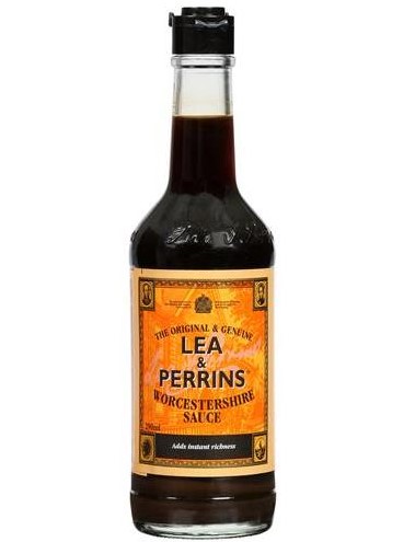 LEA AND PERRINS SAUCE – the heart thrills